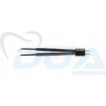Bi-polar Jeweler Forceps, Angled - Image 2