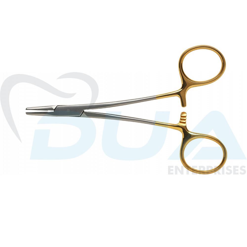 12 Halsey T.C. Needle Holder Serrated 13cm - Image 1