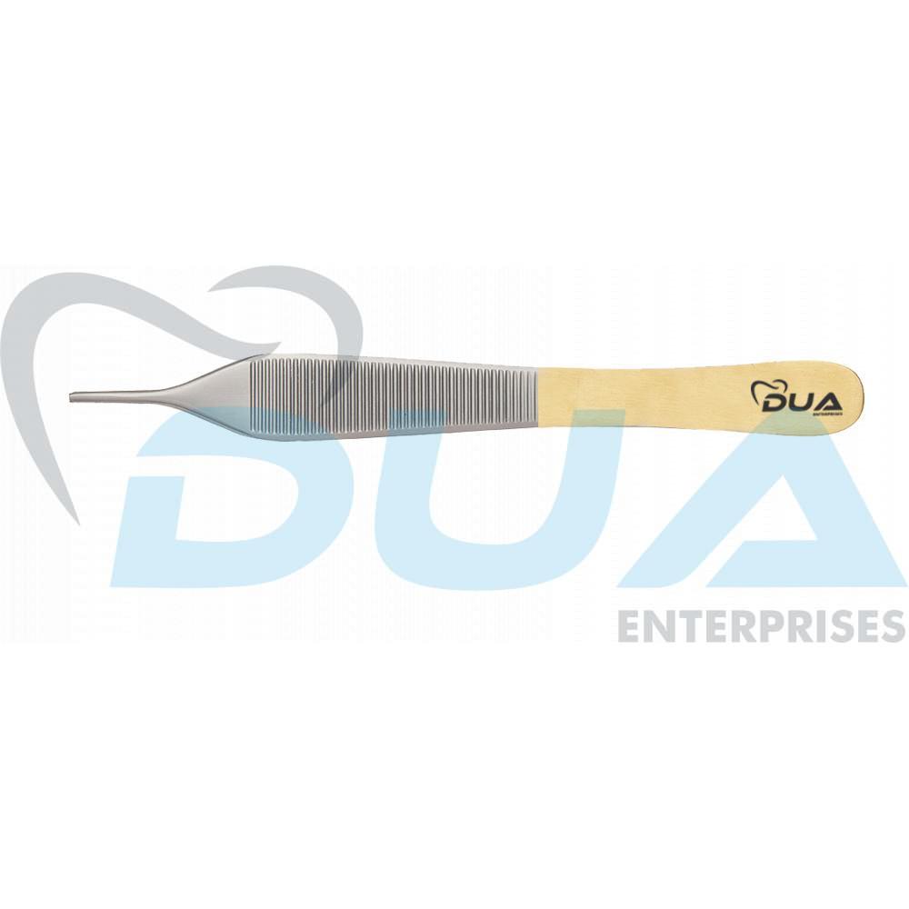 12-2-1.jpg Adson T.C. Delicate Tissue and Suture Forcep 1×2 Teeth - Image 1