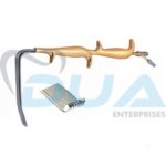 Tebbetts Fiber Optic Retractor Double Handle With Smooth End 18.5cm