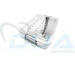 Sterilization Stainless Steel Box Perforated With Locking System - Image 2