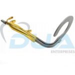 C Circular Breast Retractor With Fiber Optic
