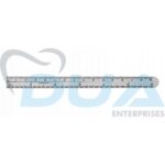 Ruler Stainless Steel Graduation in Millimeter and Inches