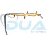 Ferriera Style Fiber Optic Retractor Double Handle With Smooth End 18.5
