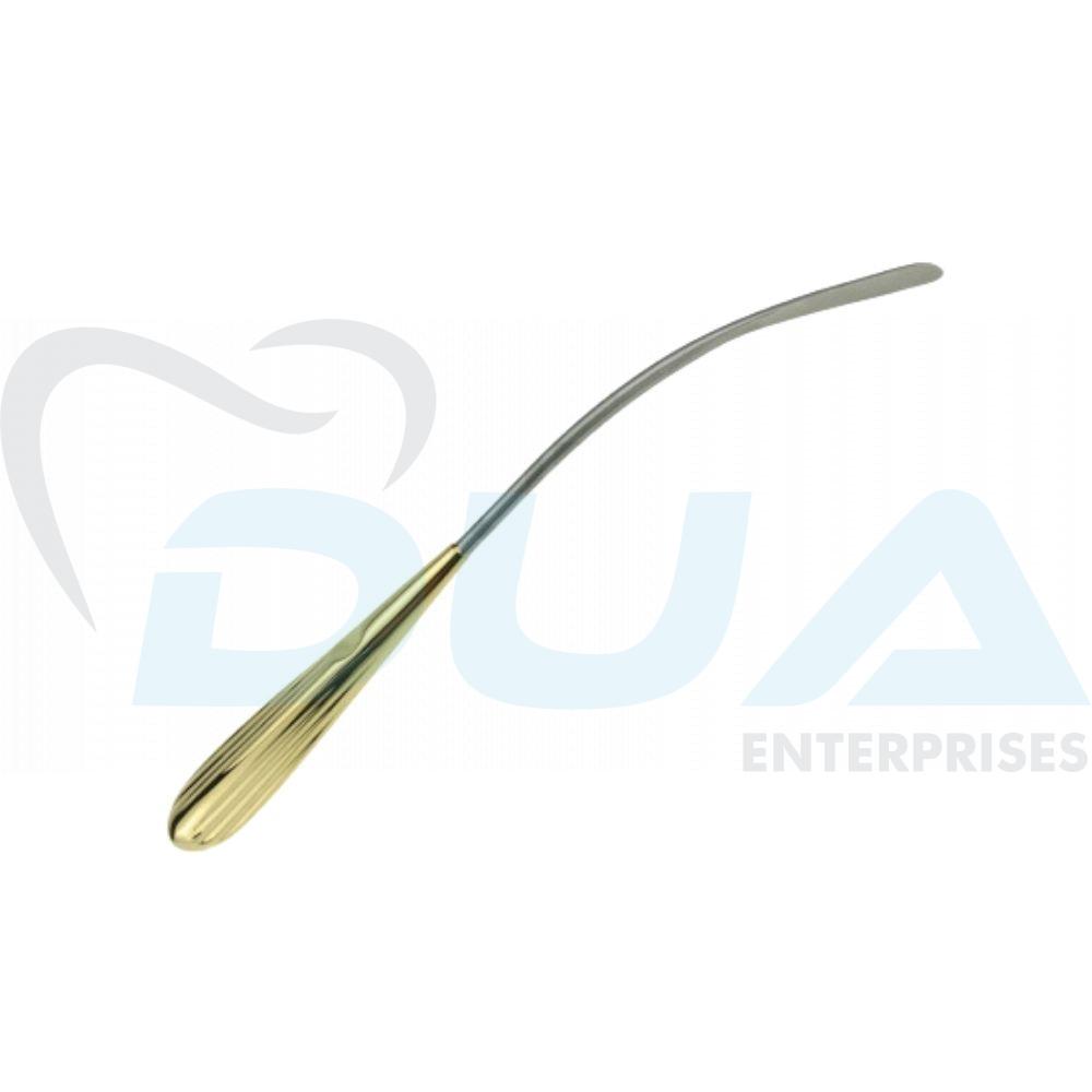3 DANIEL (SHAPER) ENDOFOREHEAD/SCALP ELEVATOR DISSECTOR, FULL CURVED, ROUND BLADE, WIDTH 7 MM, LENGTH 9 1/2”/ 24 CM - Image 1