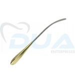 DANIEL (SHAPER) ENDOFOREHEAD/SCALP ELEVATOR DISSECTOR, HALF CURVED, ROUND BLADE, WIDTH 7 MM, LENGTH 9 1/2”/ 24 CM