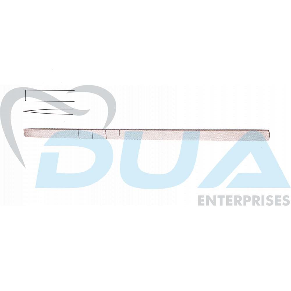 5657.jpg Cottle Osteotome 18cm, Straight Graduated - Image 1