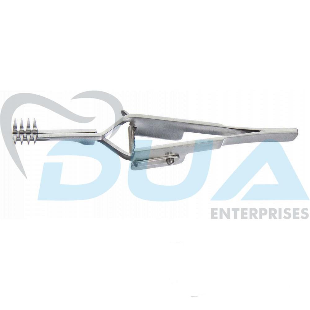 9-9-1.jpg Heiss Skin Retractor 10cm, Cross Action, 4×4 Prongs - Image 1
